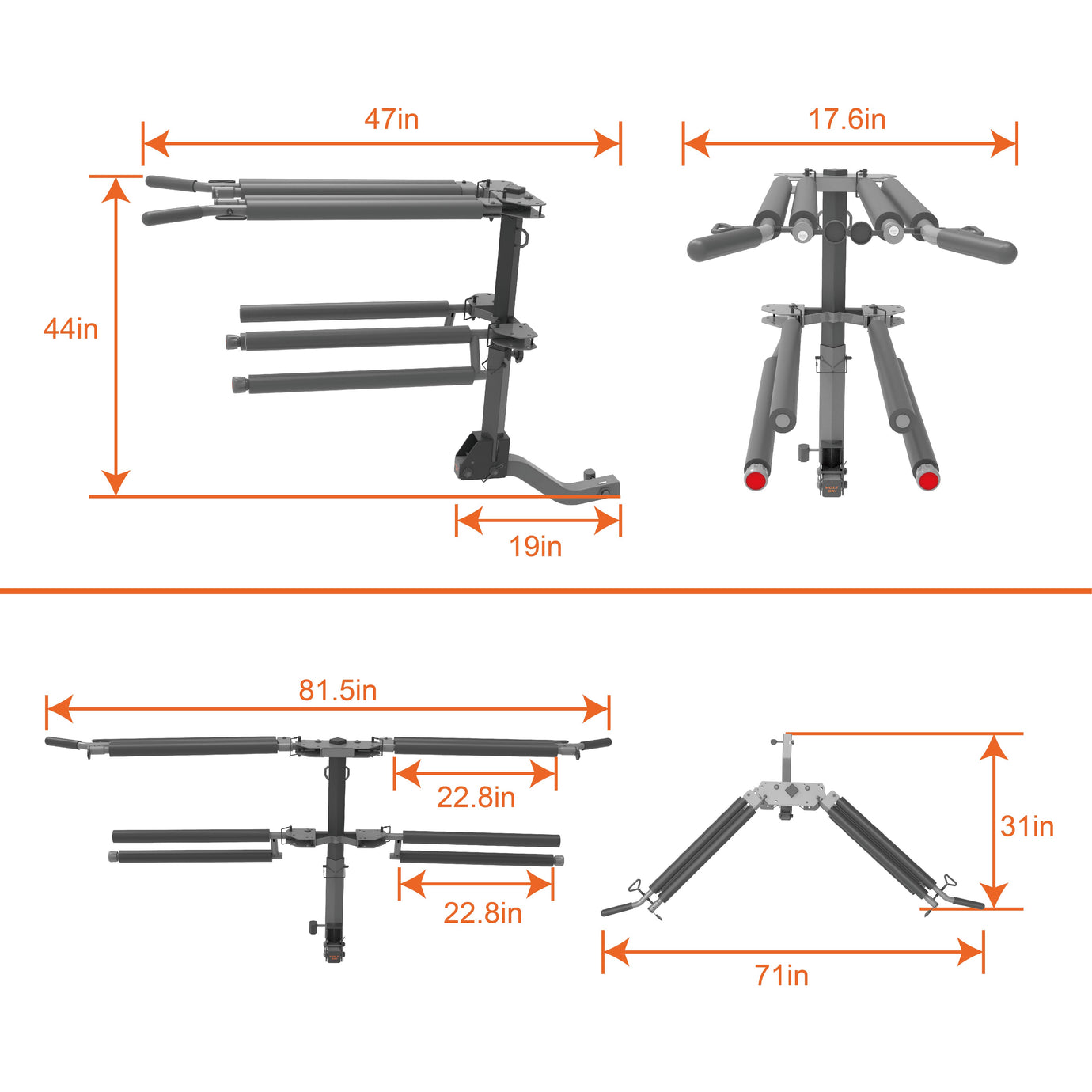 Volt SKI rack