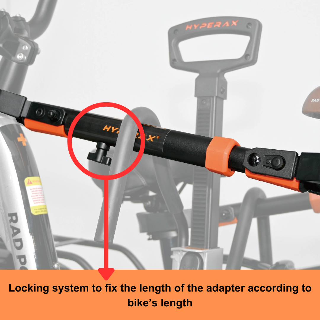 Bike adapter for bike discount rack