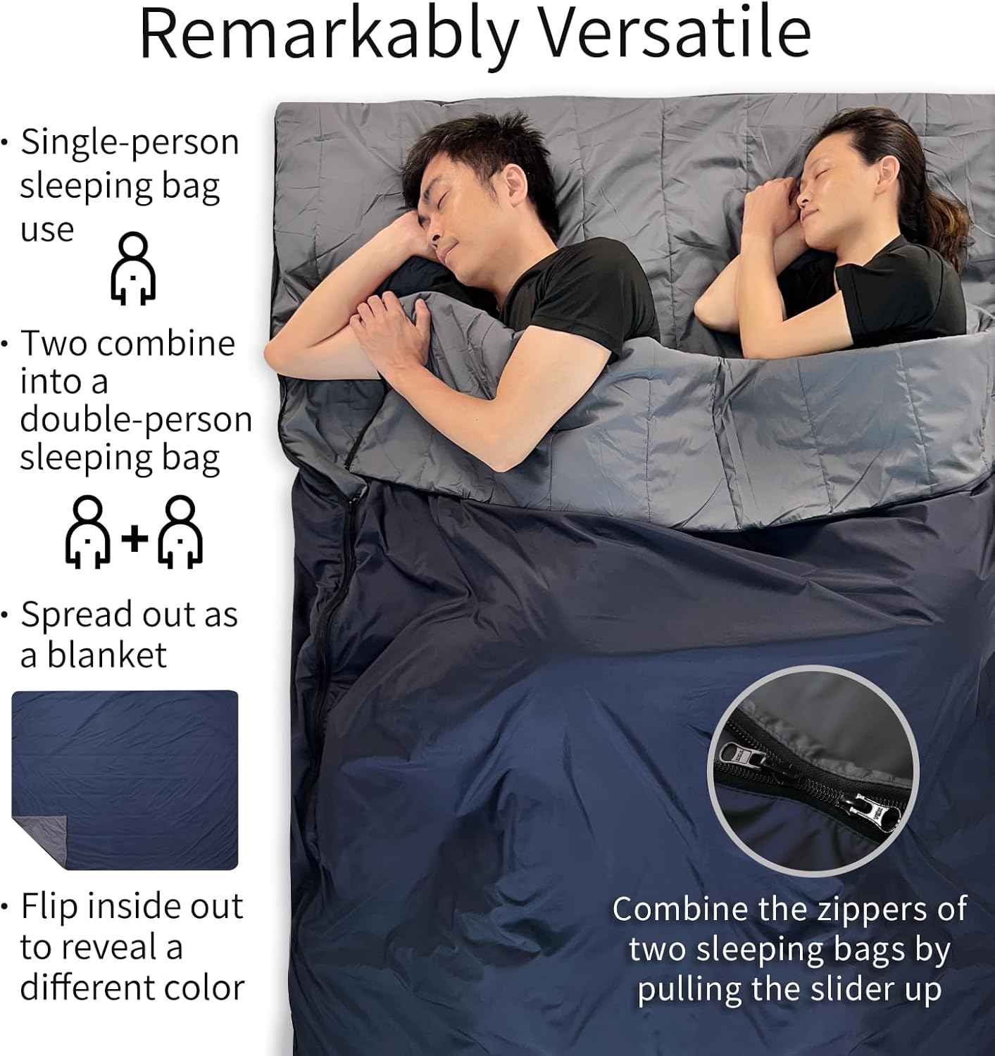 Hyperax ft Litume] [C068] Compact Sleeping Bag 68°F-50°F