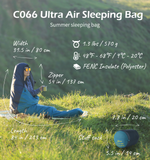 Load image into Gallery viewer, [Hyperax ft Litume] [C066] Ultra Air Summer Sleeping Bag 20°C/ 68°F
