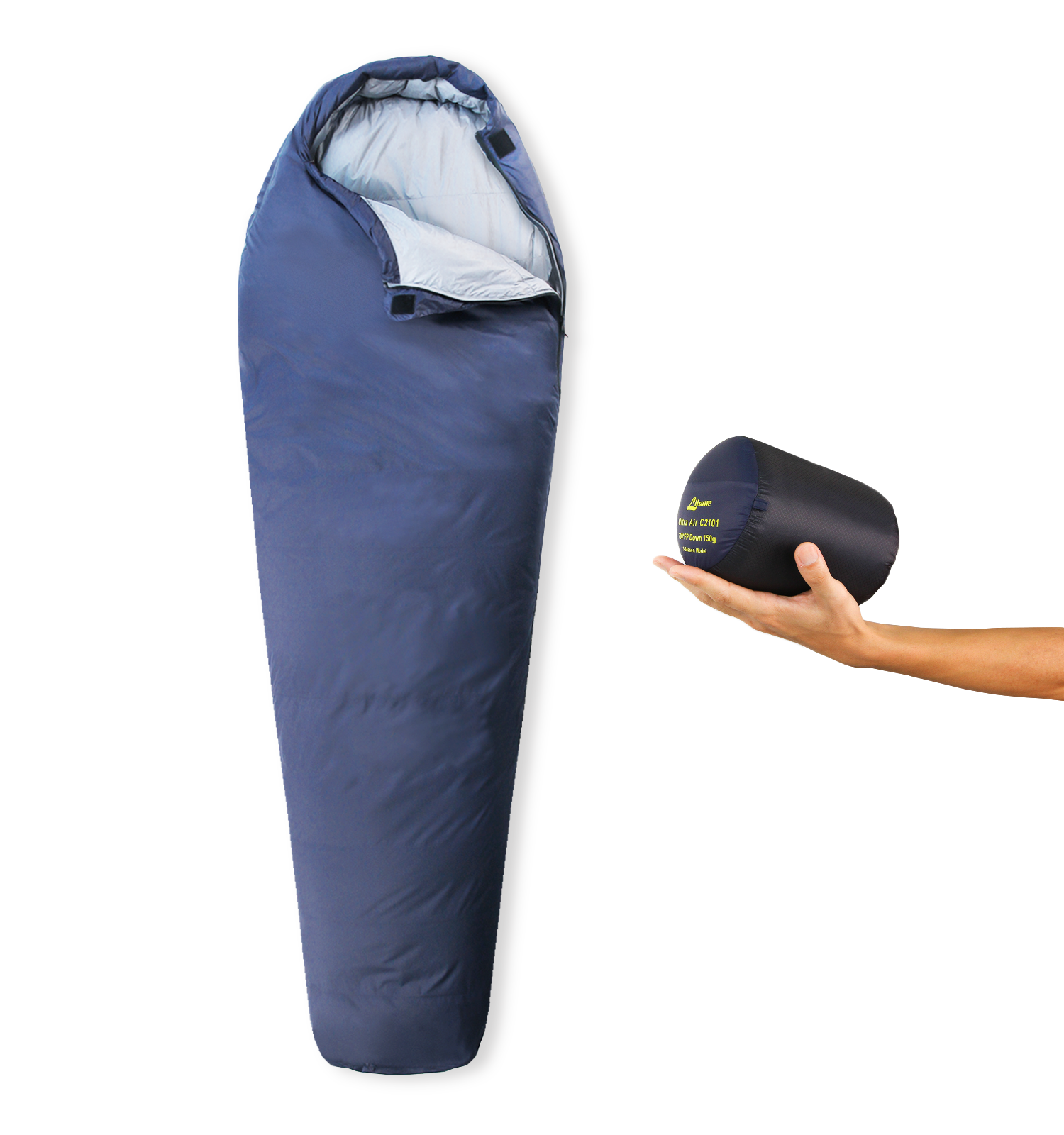 [Hyperax ft Litume] [C2101] Ultra Air Down Summer Sleeping Bag 20°C/ 68°F