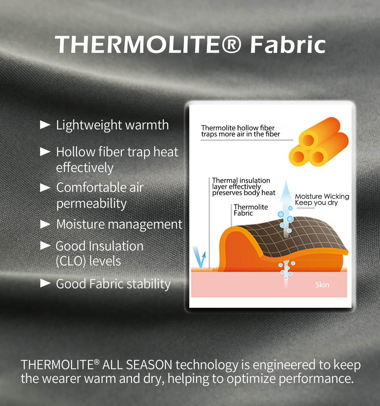 [Hyperax ft Litume] [E626] Thermolite All Season Sleeping Bag Liner Add Up to 22°F / 12°C