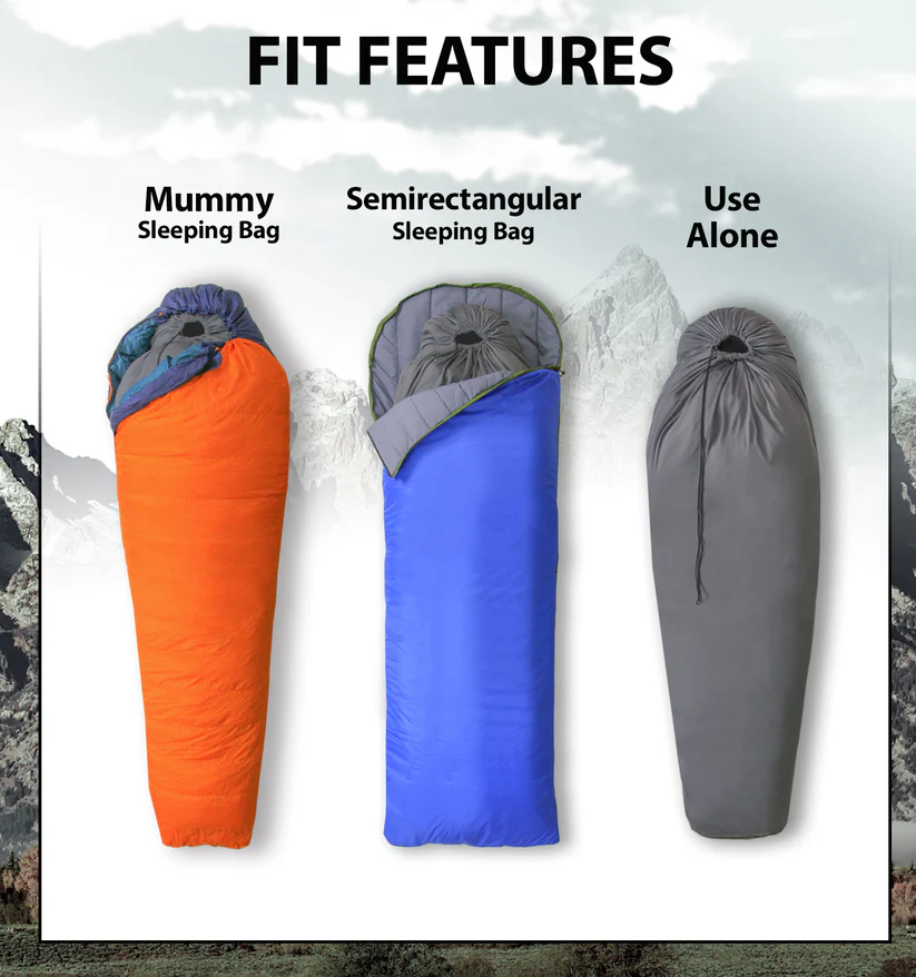 [Hyperax ft Litume]   [E630-76] Mummy Sleeping Sack for Backpacking, Camping