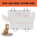 Load image into Gallery viewer, HYPERAX Dog Car Seat Cover for Back Seat
