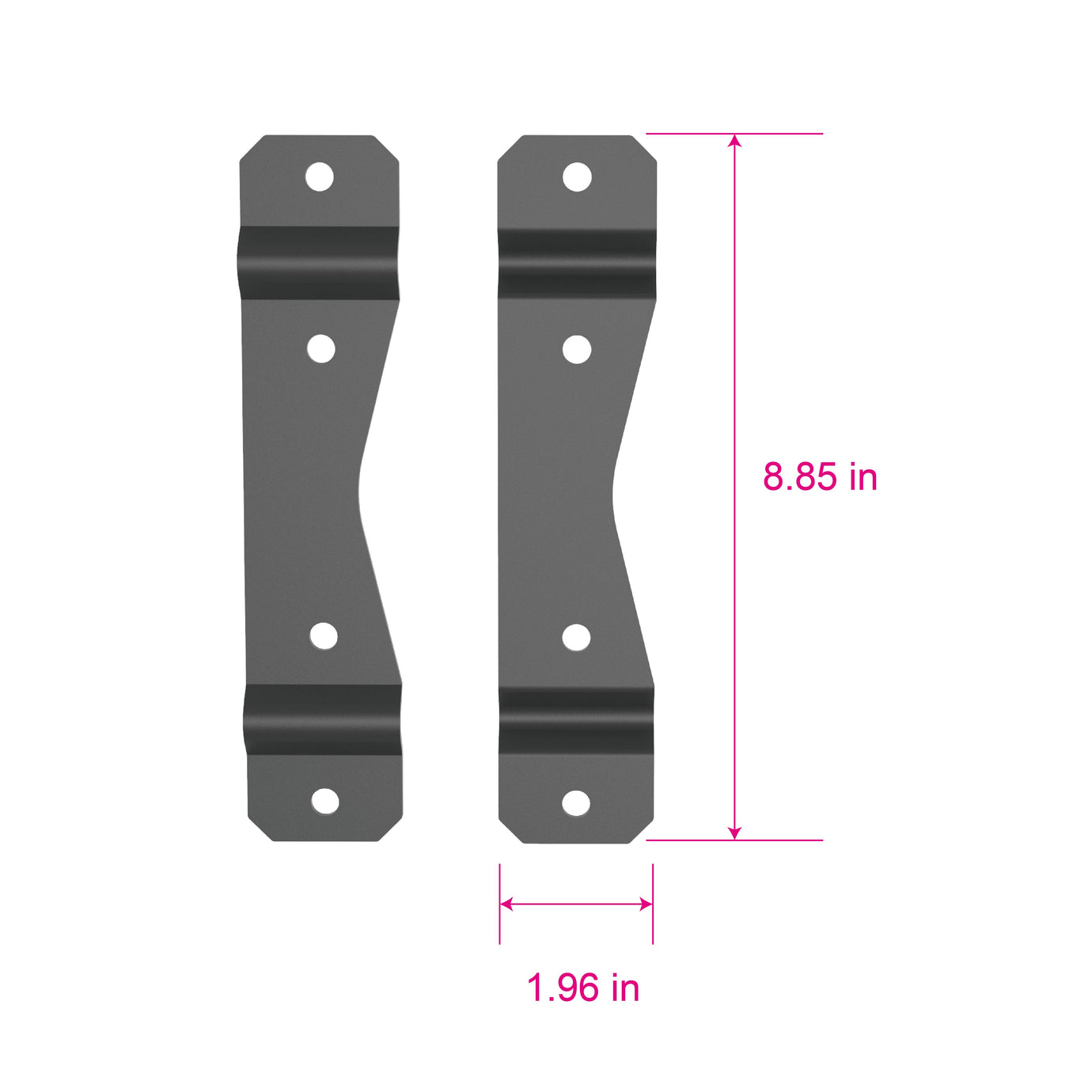 Small Wheel Troughs adapter