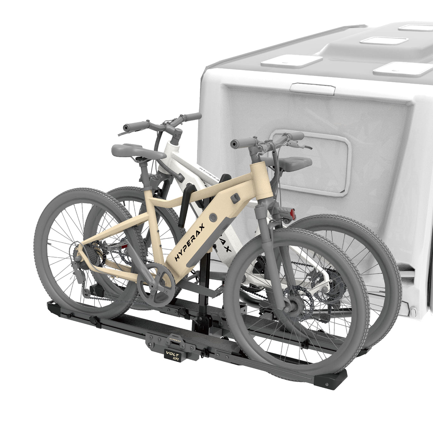 Volt Lift —— Patented Lift Assisted Premium Bike Rack  free WHEEL DOLLY