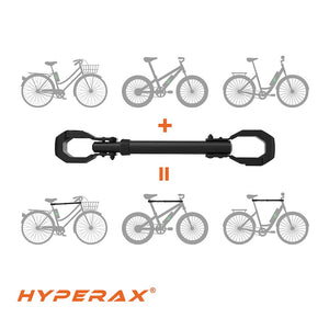 HYPERAX Special Combo - Step Thru Adapter with Protective Pads