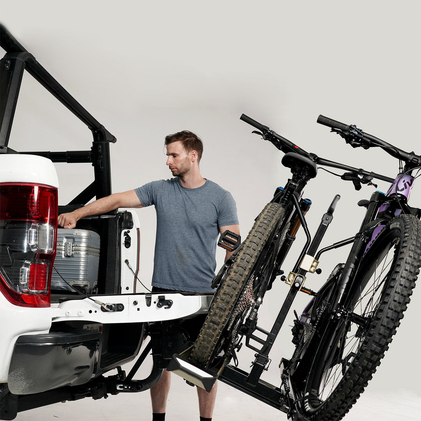 Volt Lift SP - Patented Lift Assisted Premium Bike Rack for SUV & Pickup