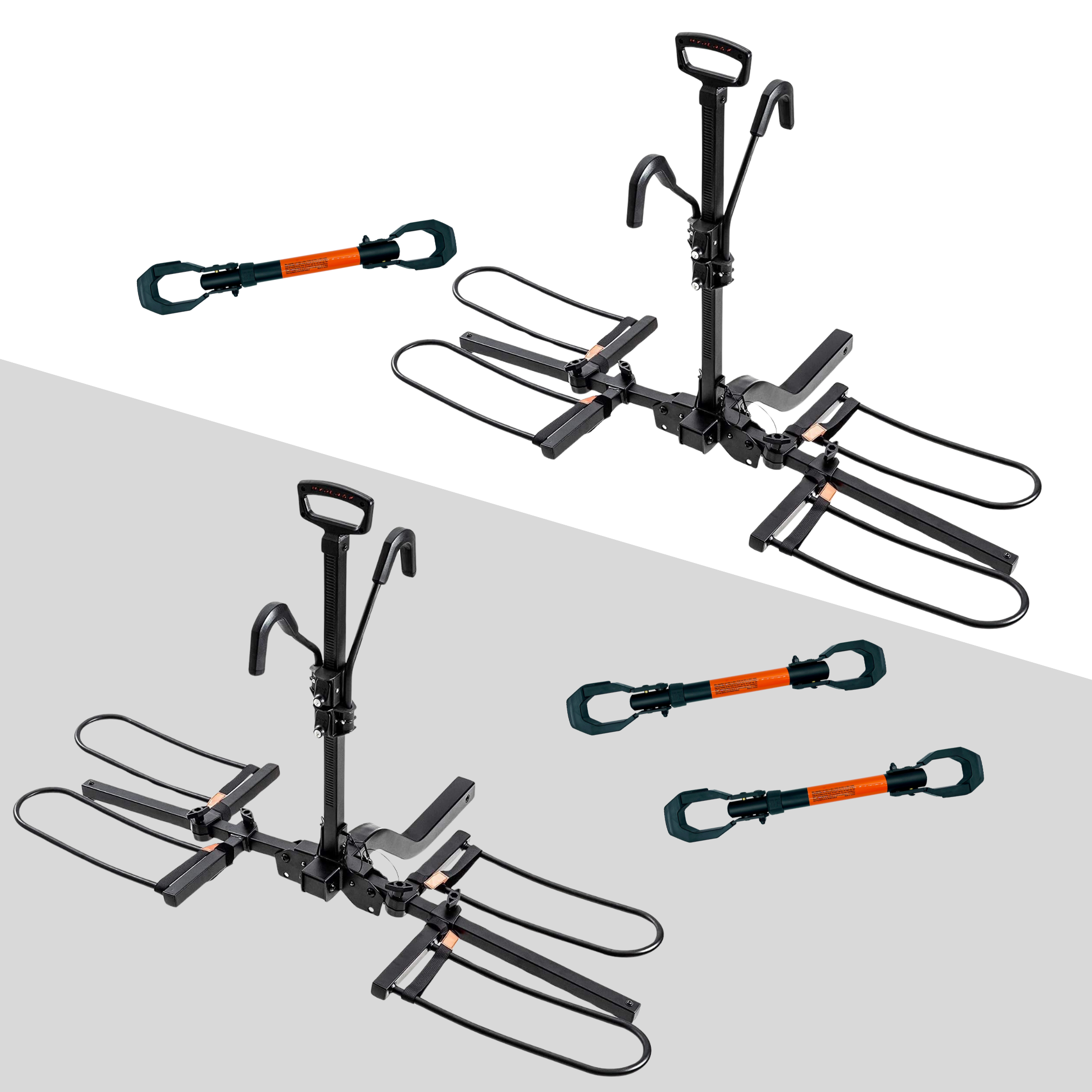 Hyper tough platform 2 top bike rack