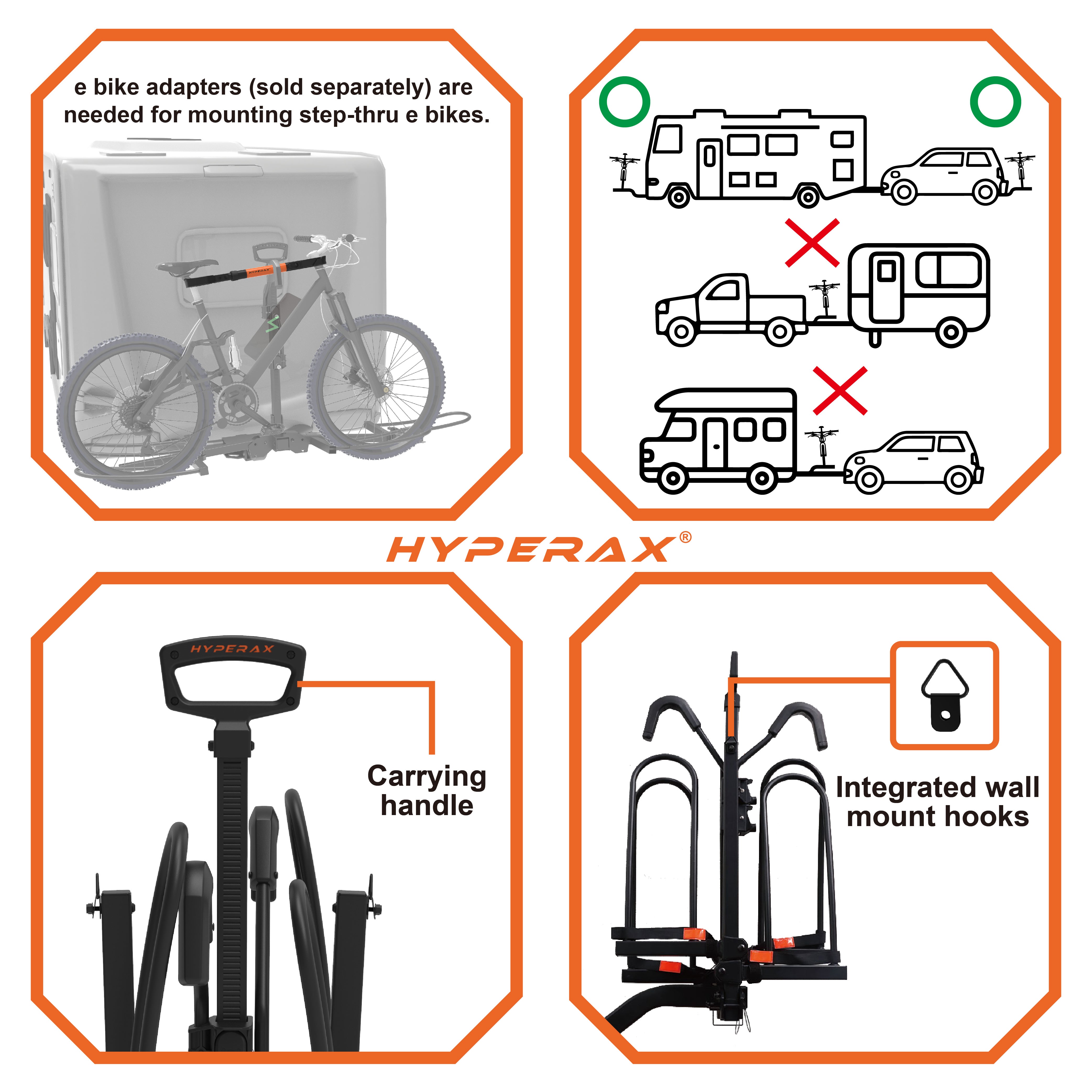 Hyperax bike rack new arrivals